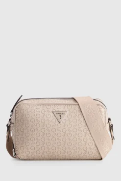 Viviette Double Zip Crossbody Bag