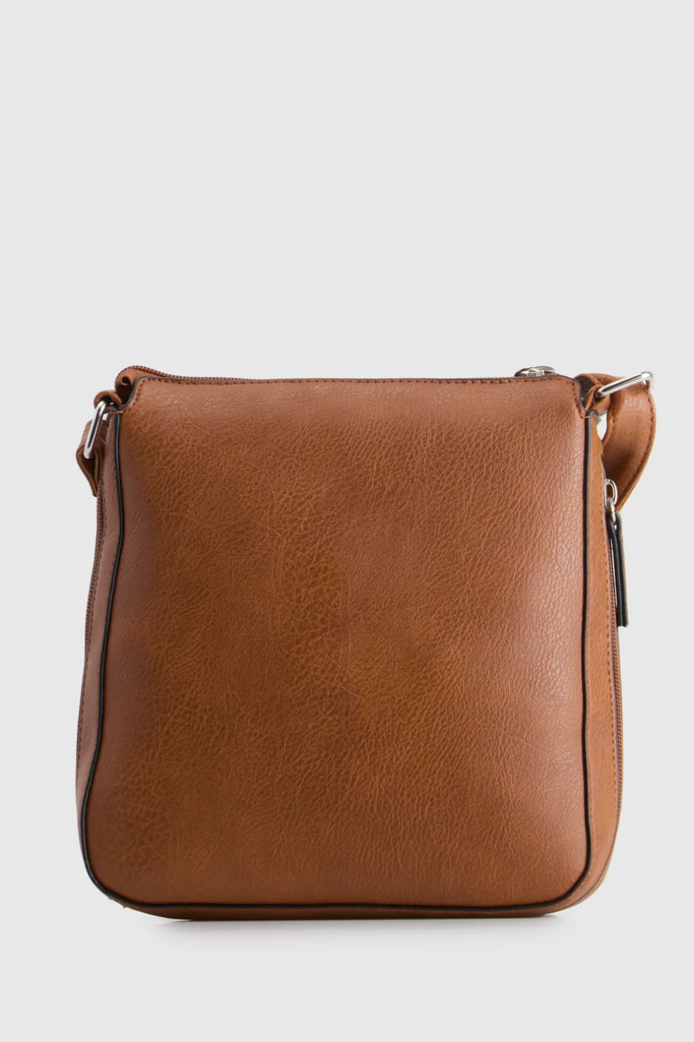 Zip Expandable Crossbody Bag